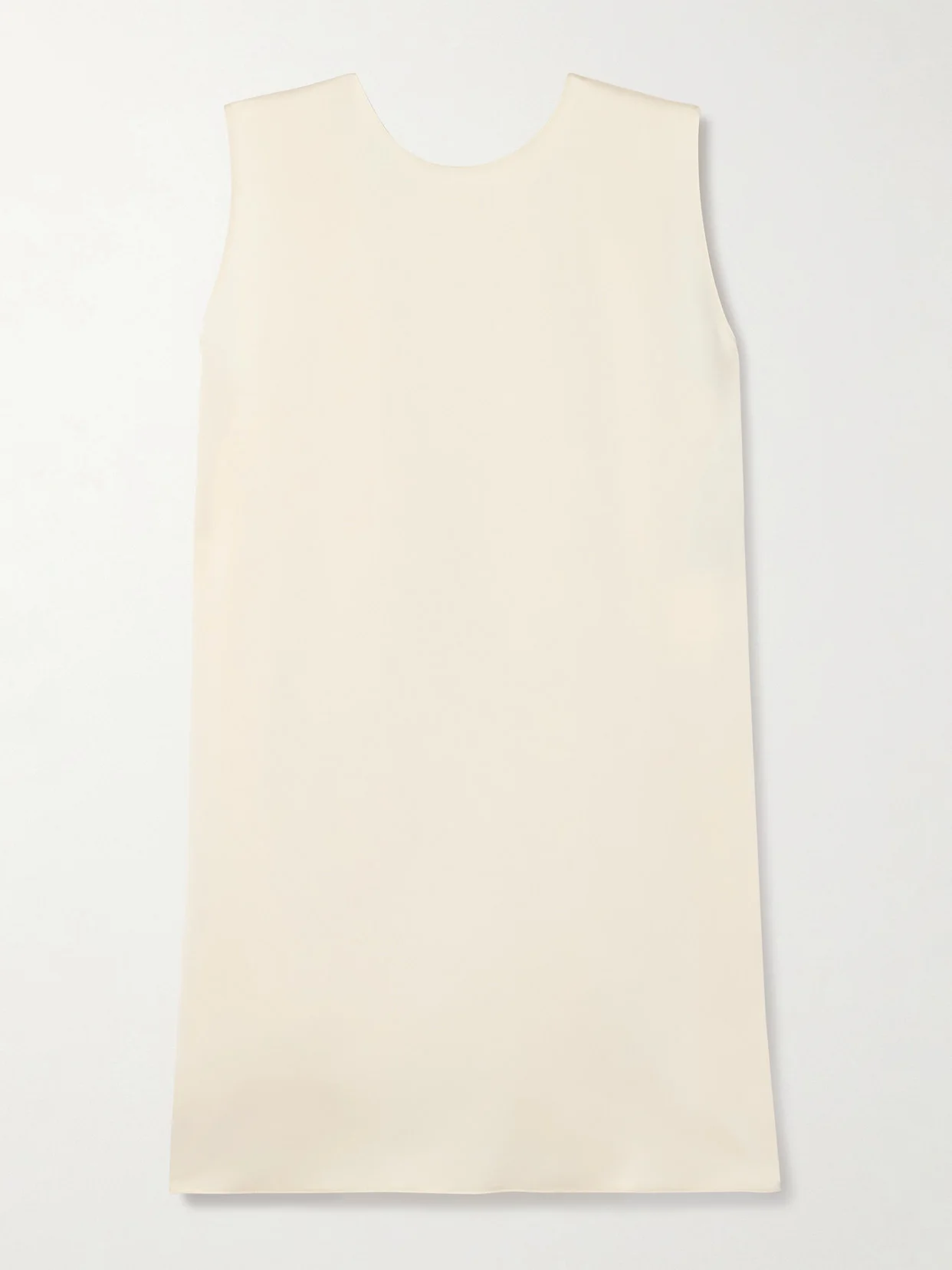 Barb Open-back Satin Tunic - 1