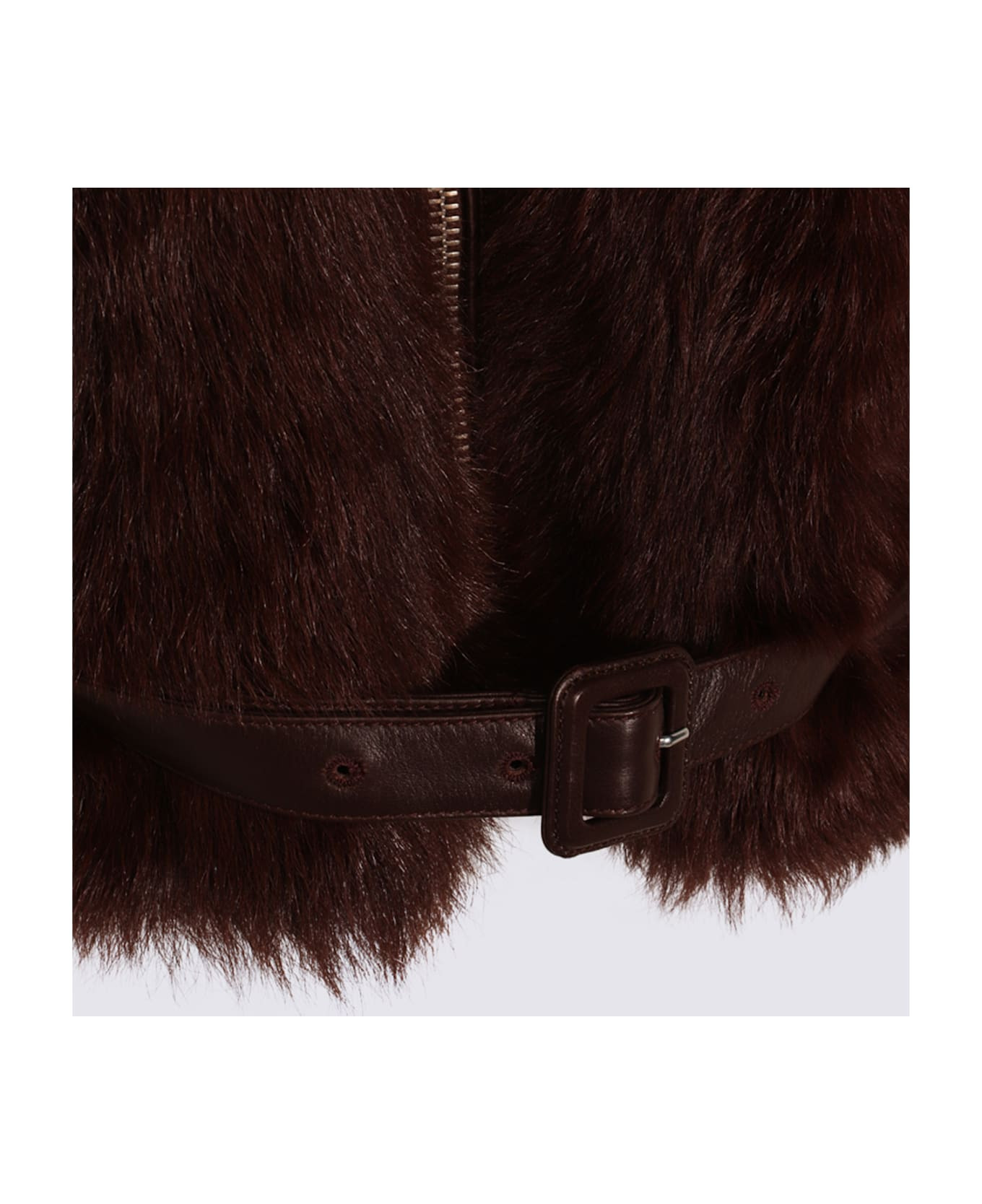 Dark Brown Leather Jacket - 3