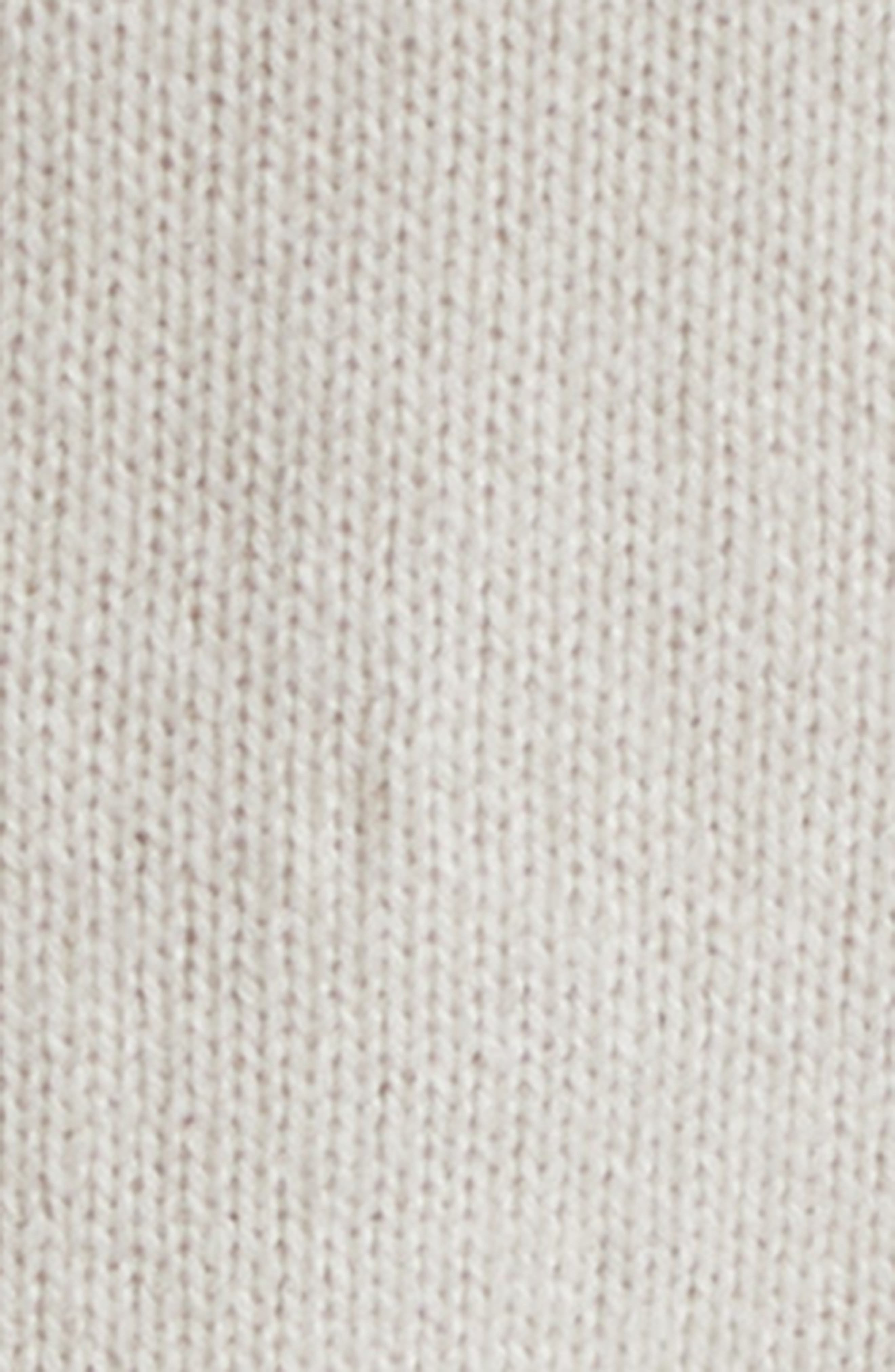 Nili Lotan Carline Cashmere Polo Sweater in Ivory/Black at Nordstrom - 7