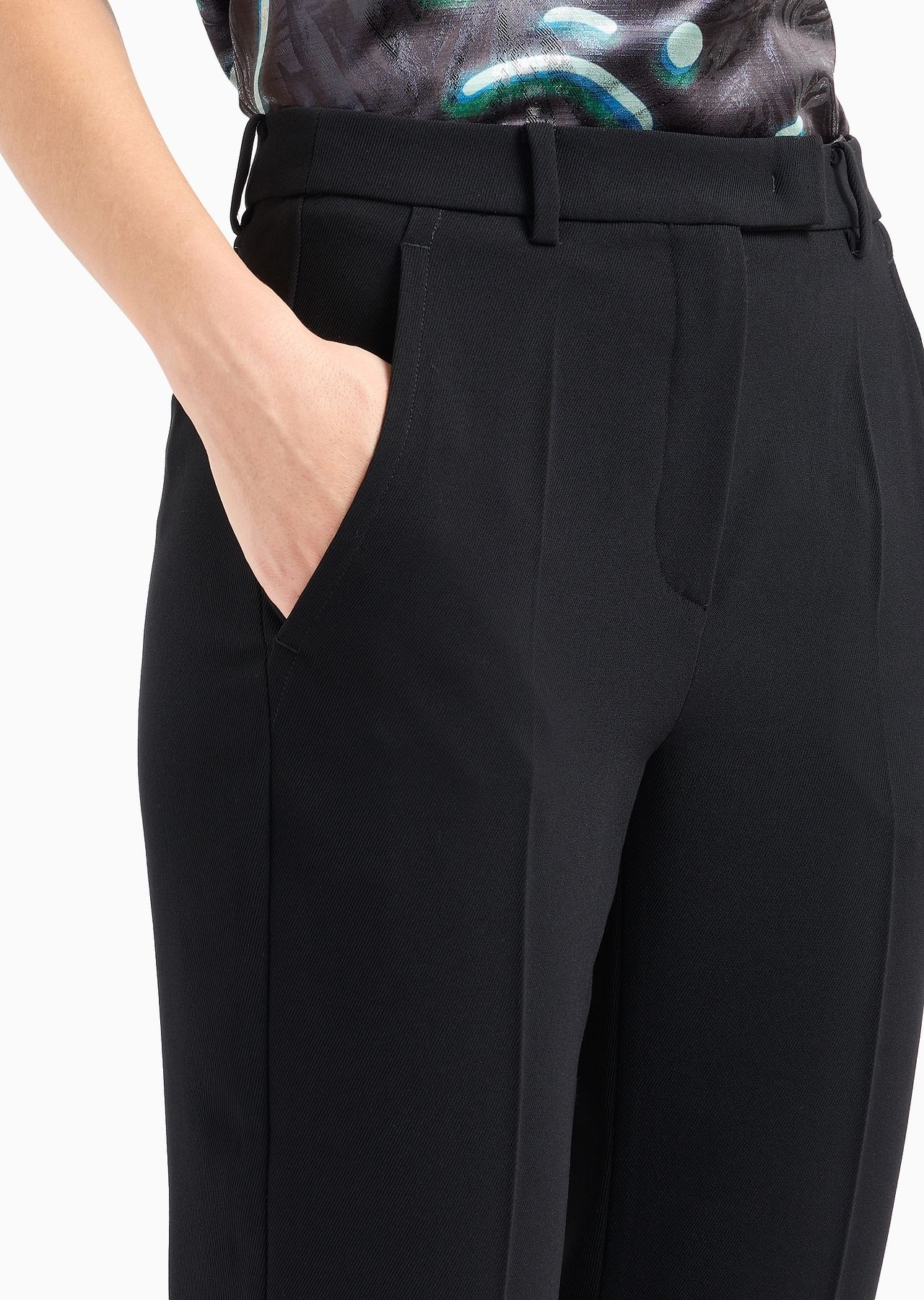Technical gabardine trousers - 5