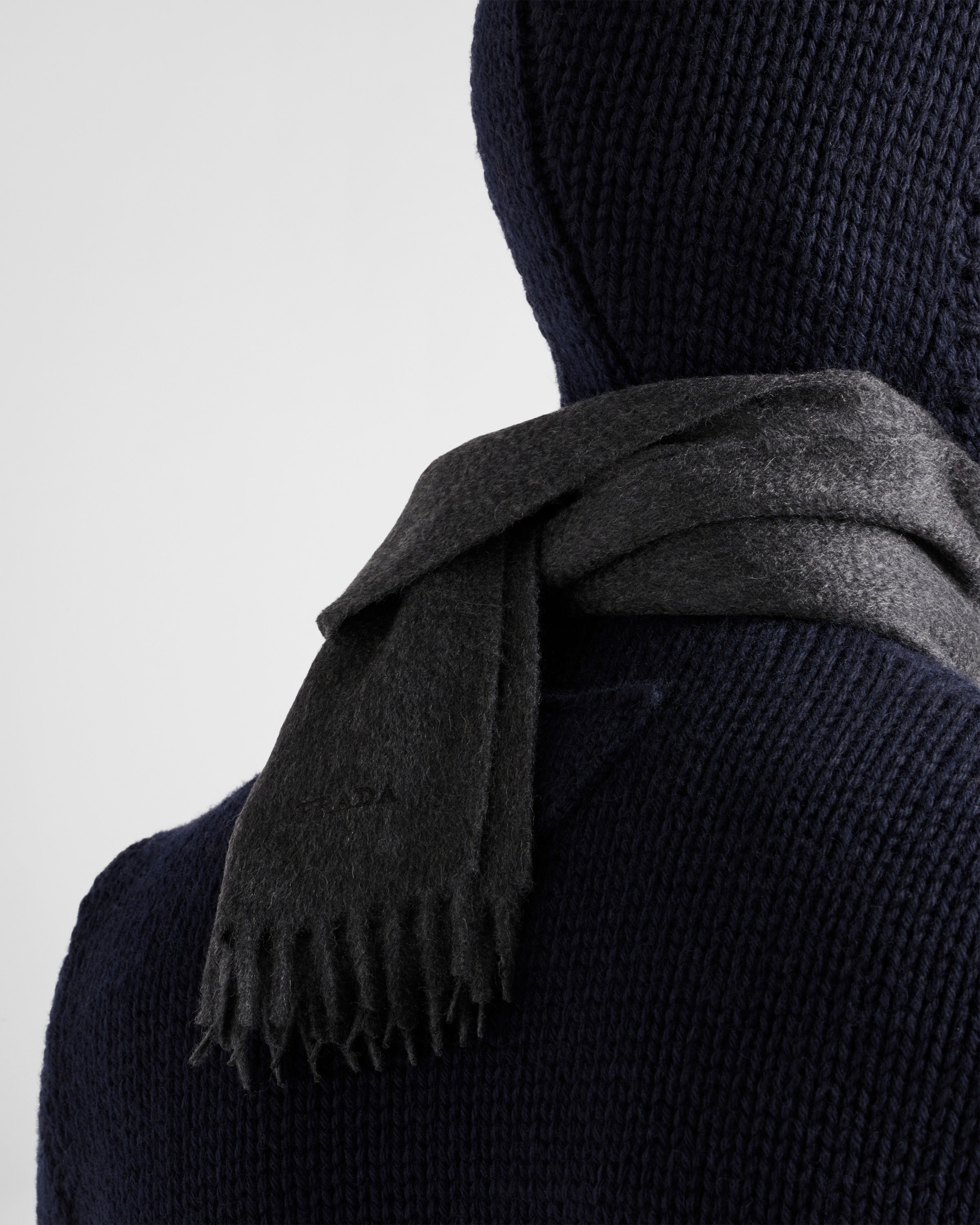 Wool hooded sweater - 4