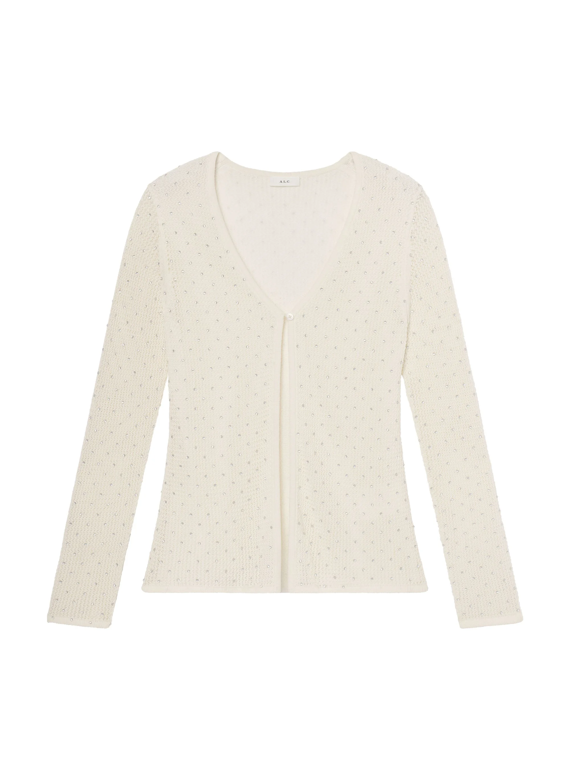 Brandy Embellished Knit Cardigan - 1