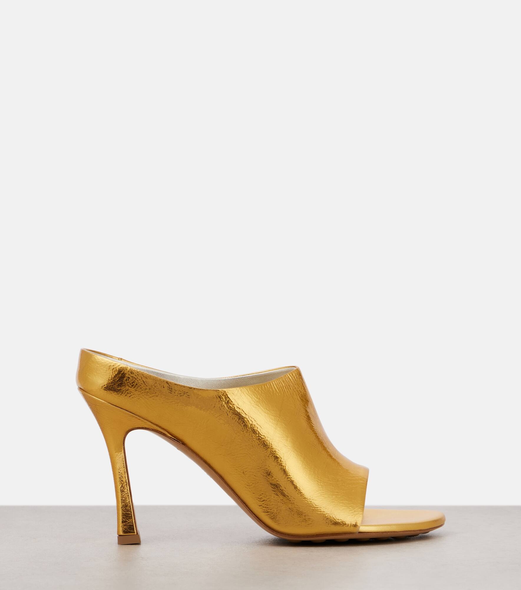 Rana metallic leather mules - 4