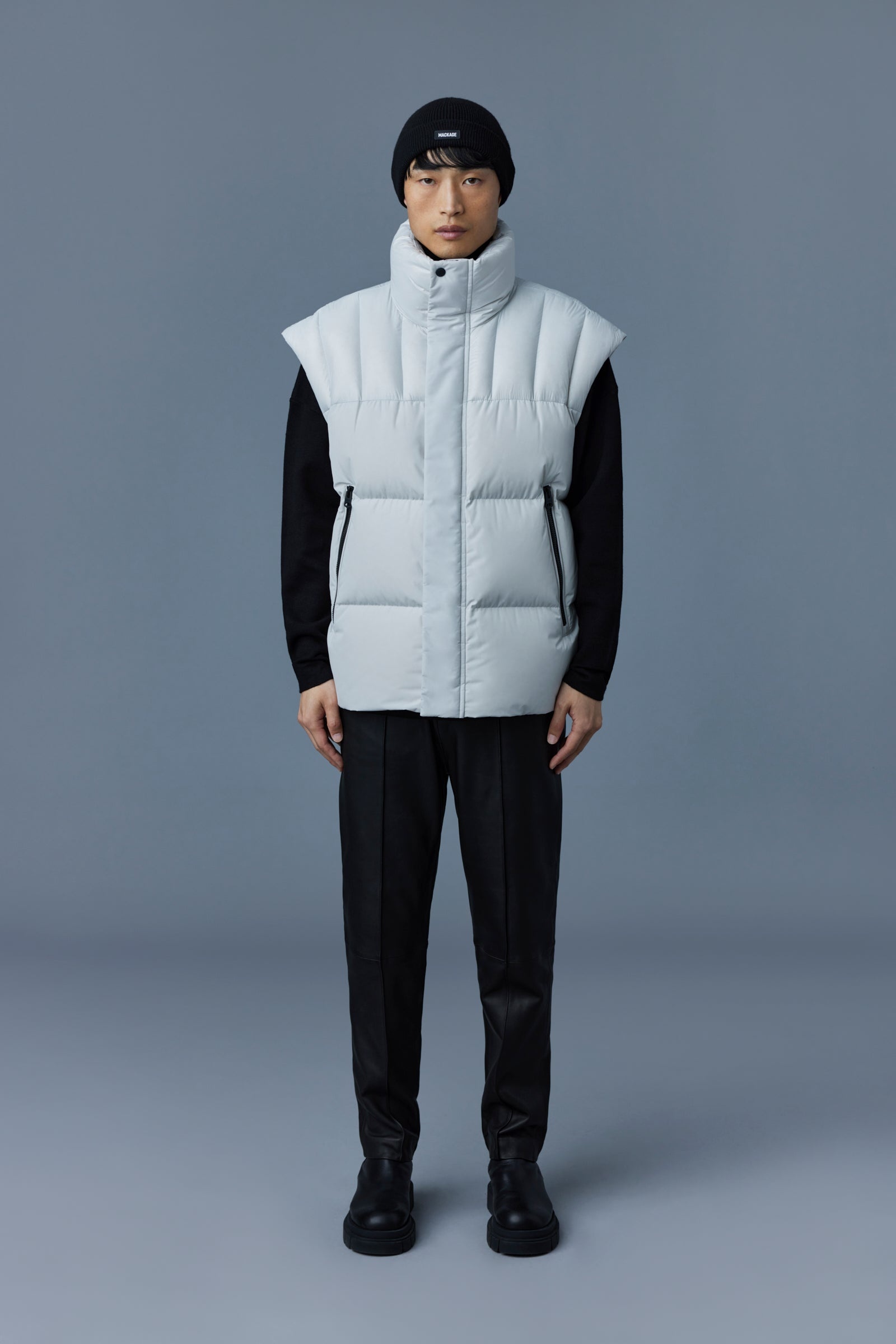 FREDERIC 2-in-1 matte duvet down jacket for men - 5