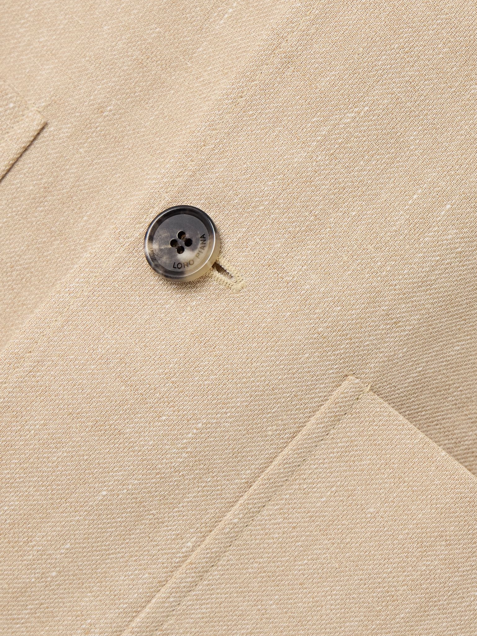 Spagna flax jacket Beige - 4