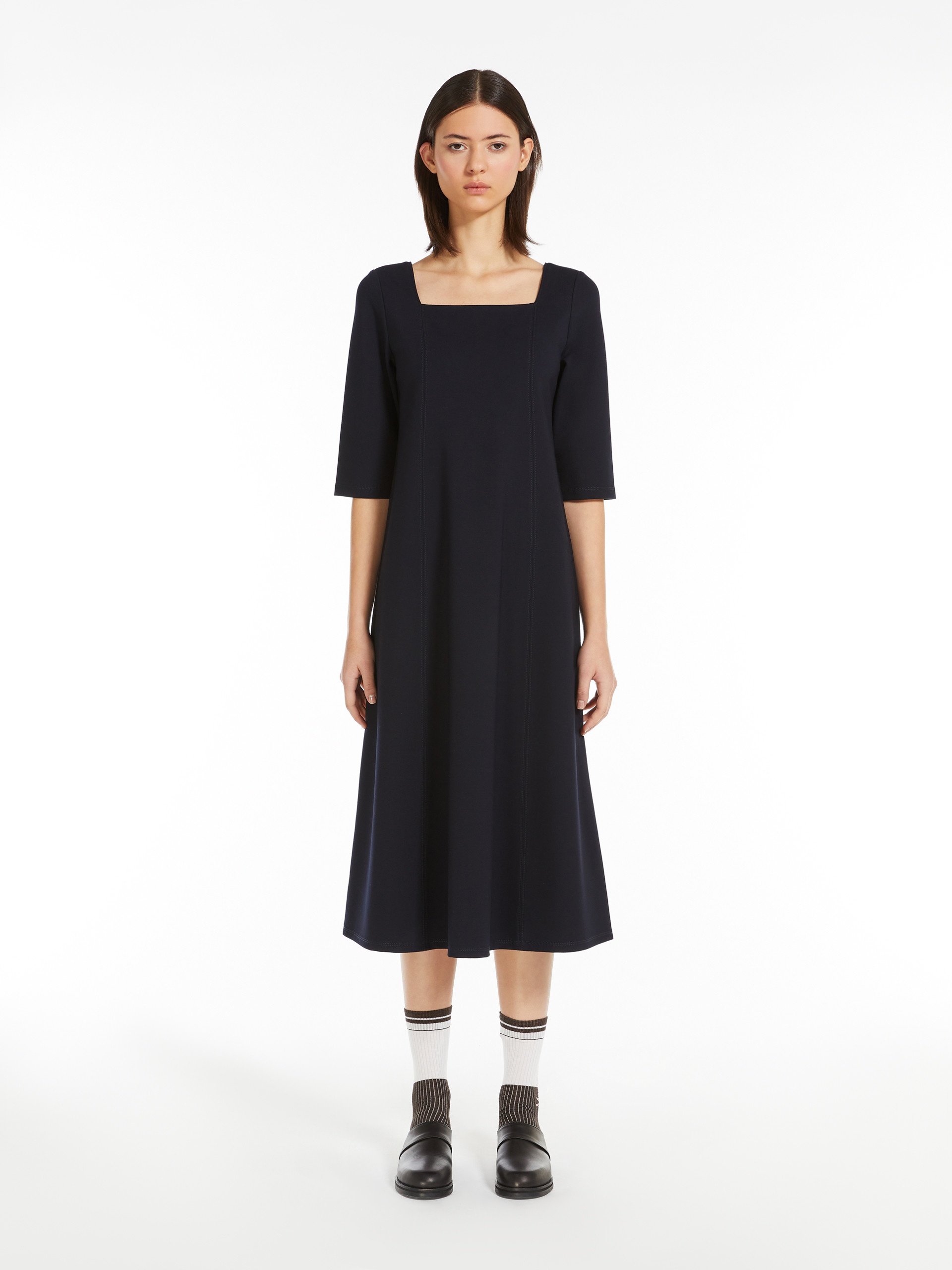 PARTY Milan-stitch jersey dress - 3