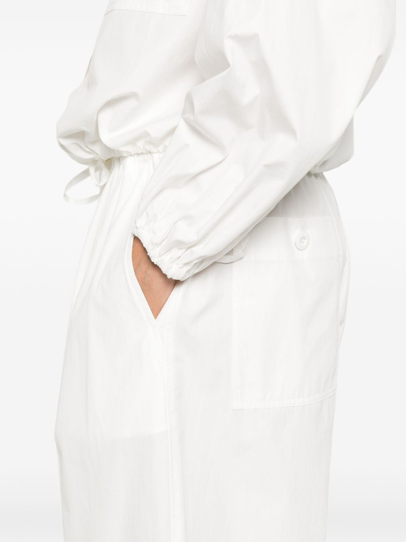drawstring wide-leg trousers 5