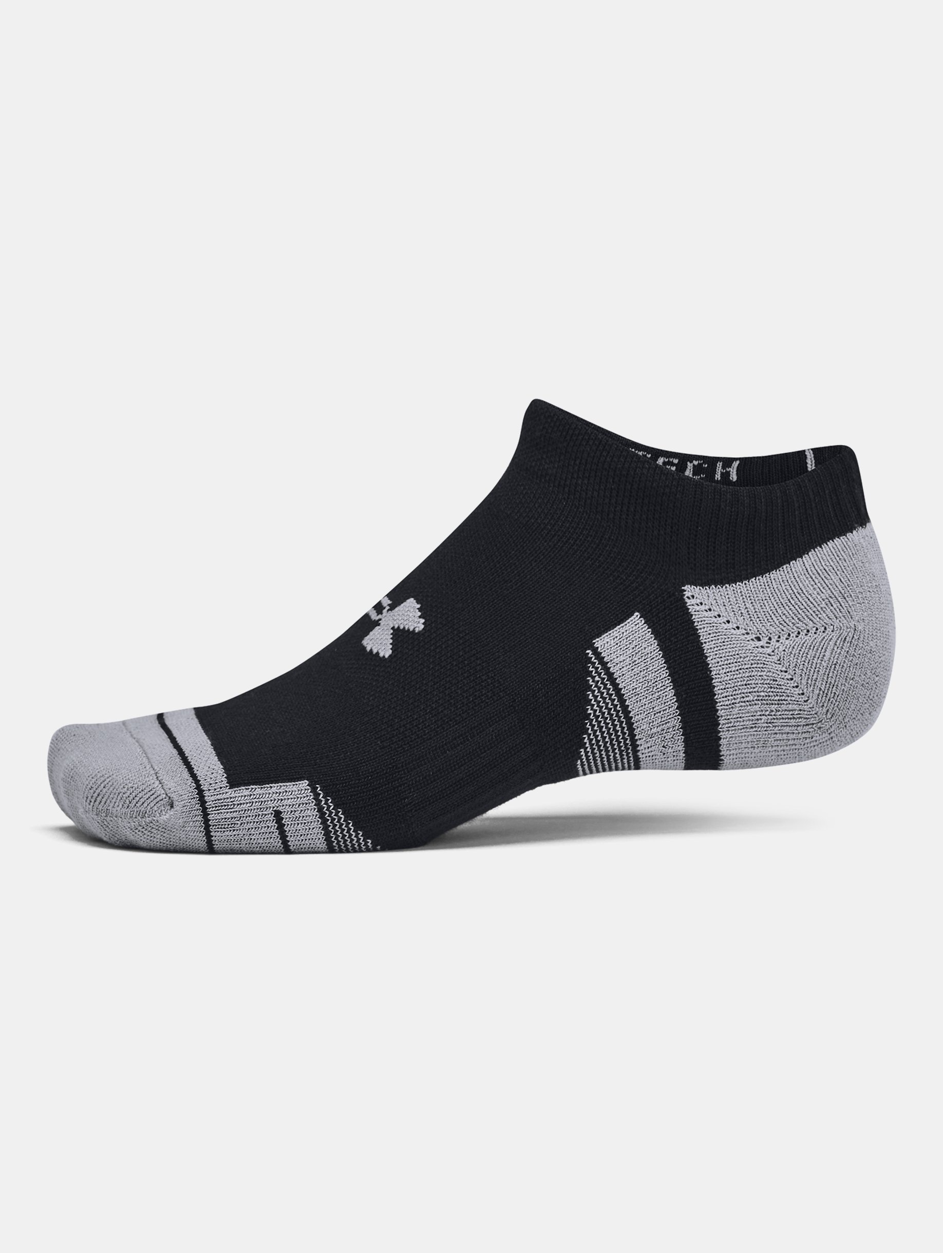 Unisex UA Performance Tech 3-Pack No Show Socks - 4