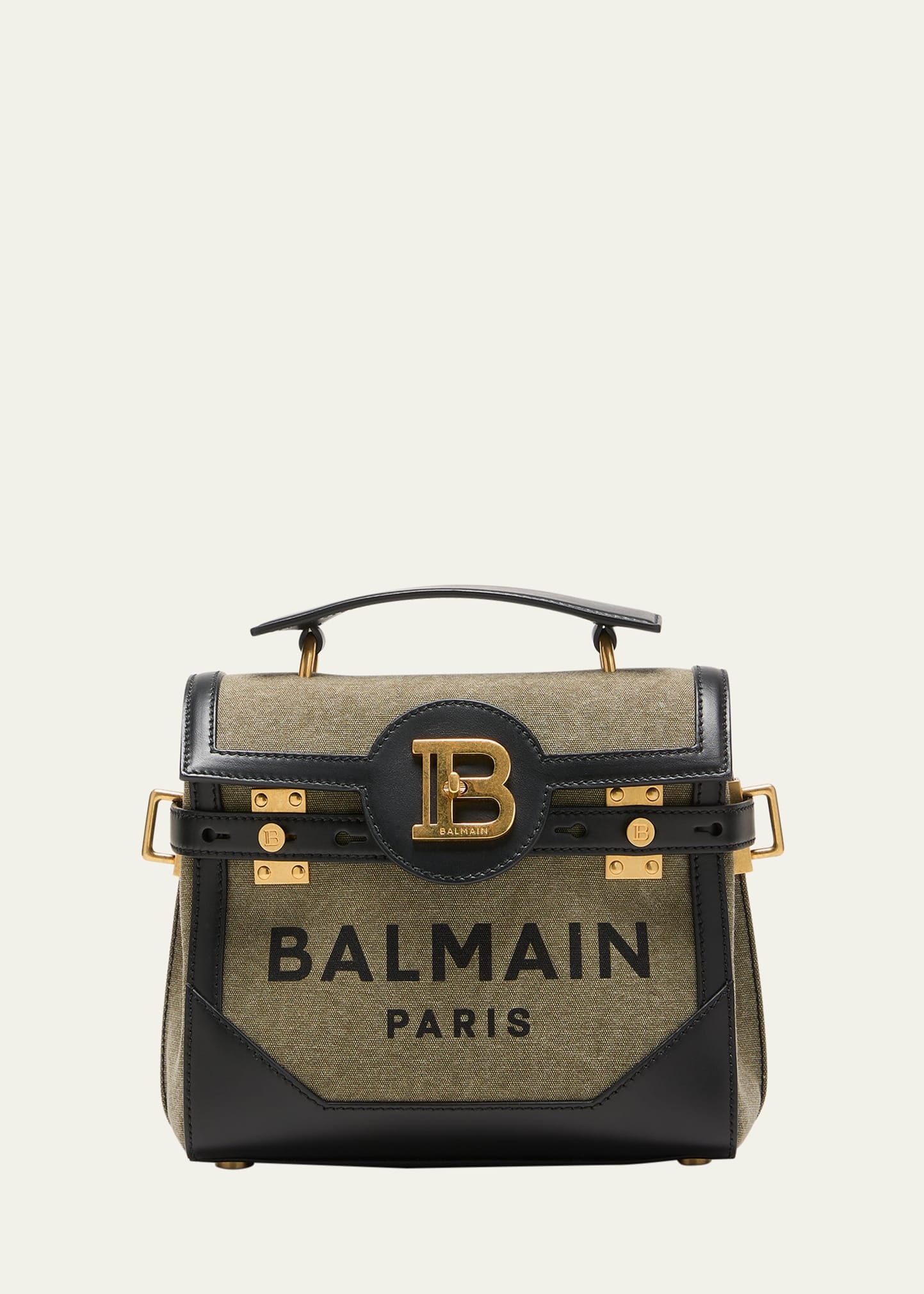 トートバッグ BALMAIN Bbuzz 23 Canvas Bag Balmain B-Buzz 23 canvas shoulder bag Balmain