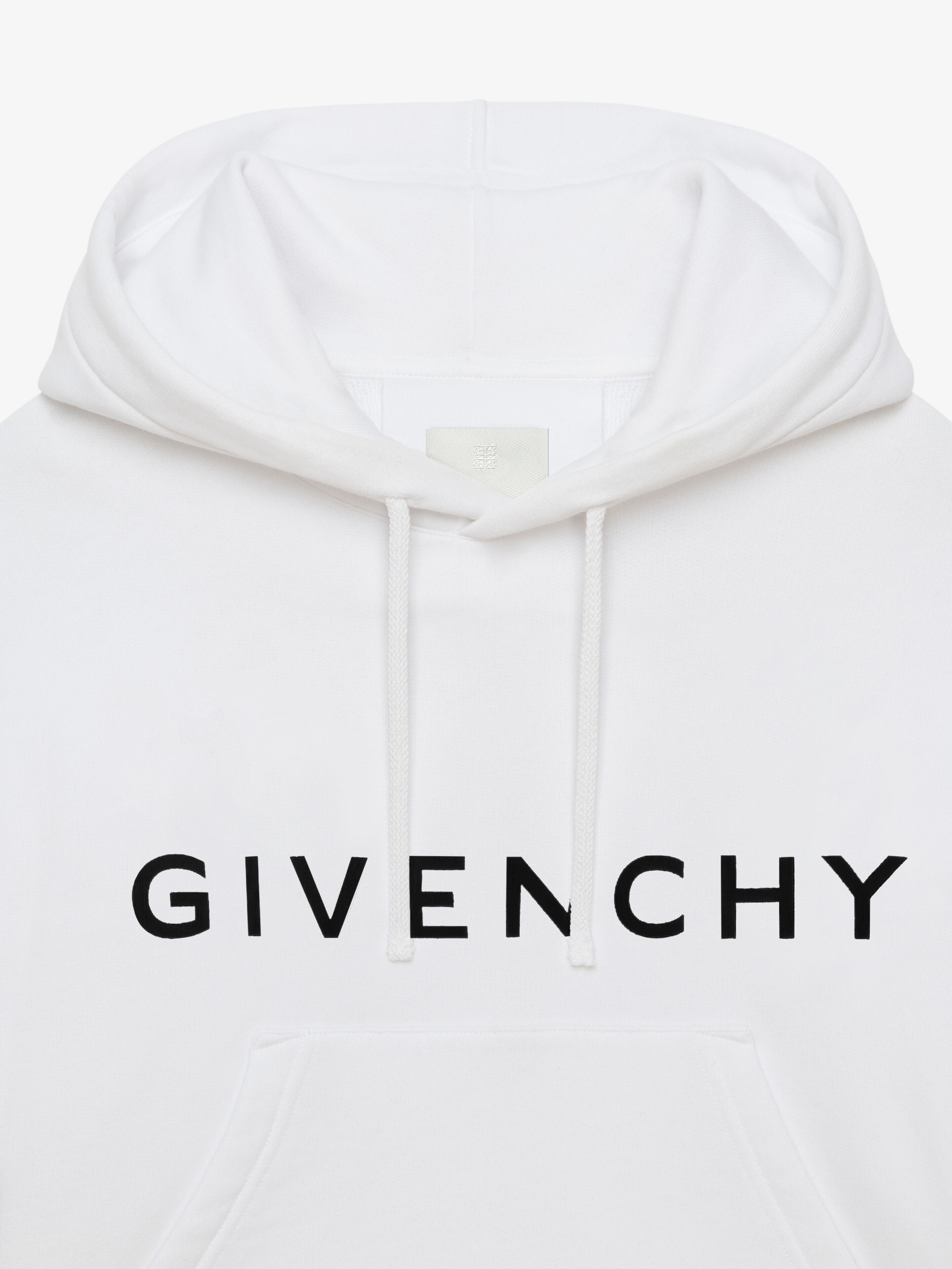 Black Cropped Hoodie by Givenchy on Sale