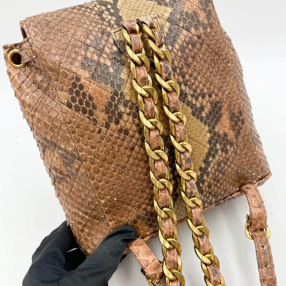 Chanel Snake Skin Duma Backpack - 11