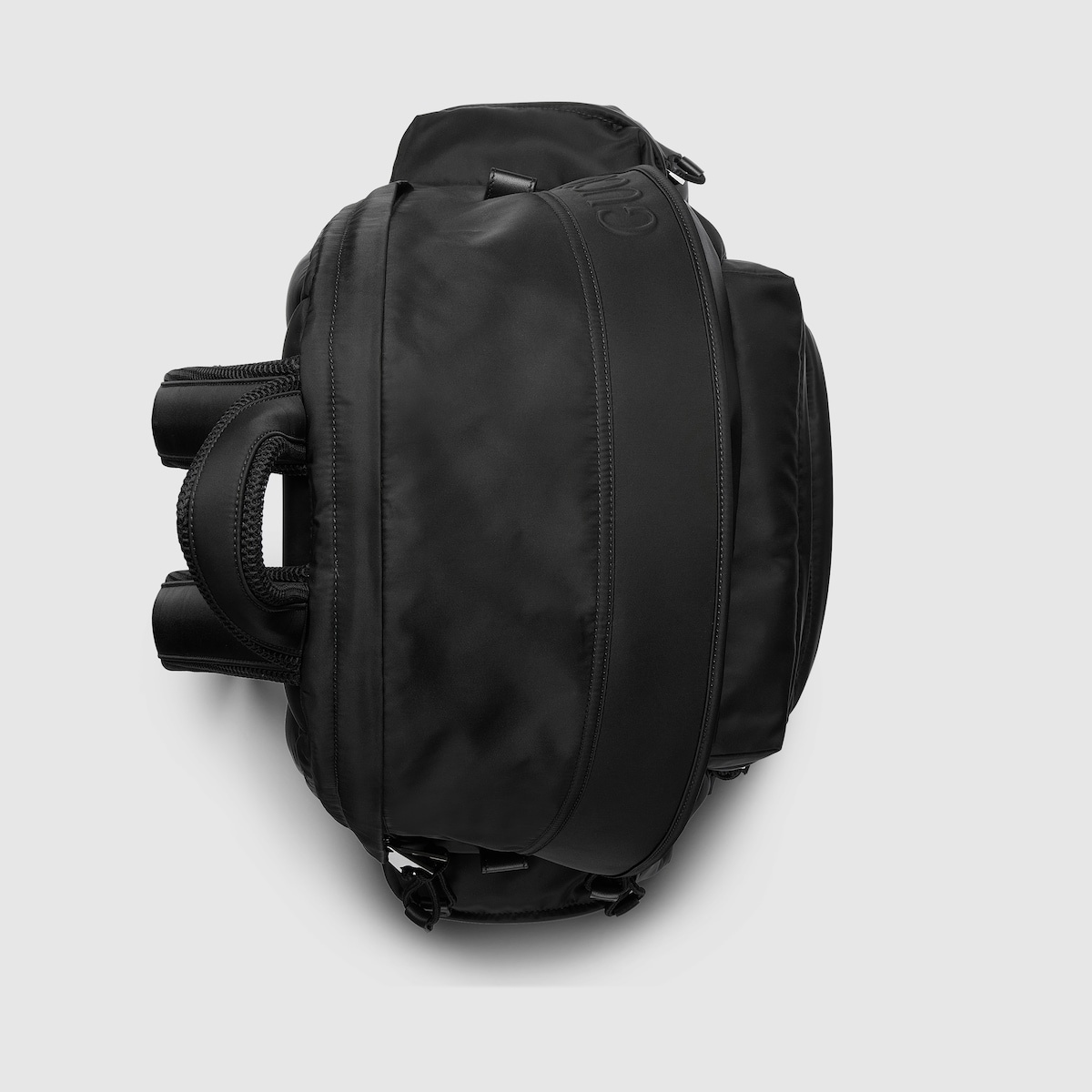 Large backpack with Gucci logo - 6