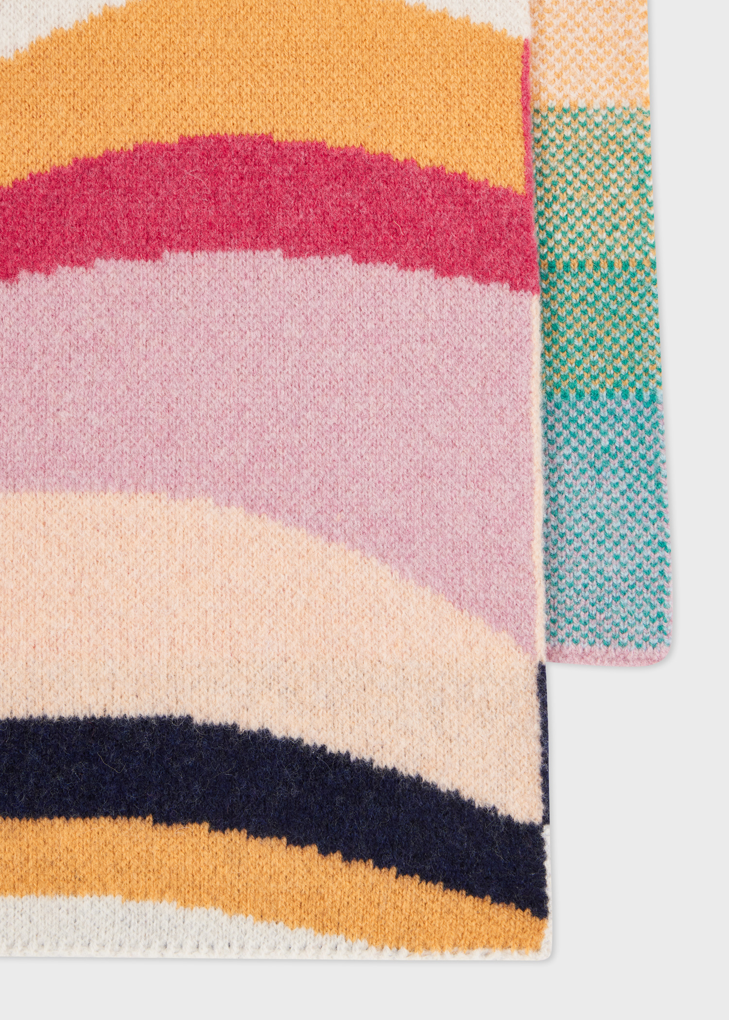 Women's 'Swirl' Knitted Lambswool Beanie, Scarf and Gloves Set - 2