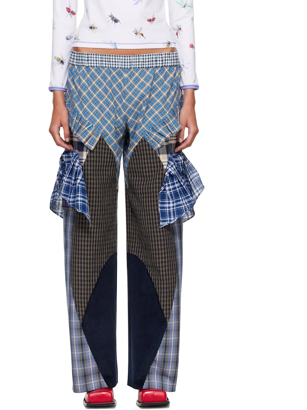 Blue Swoon Pyjama Trousers - 1