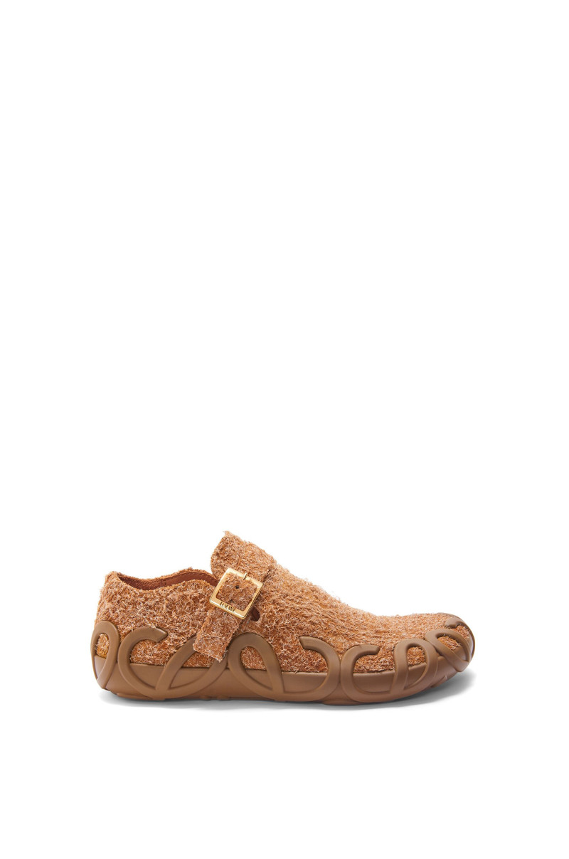 Rise loafer in brushed suede 1