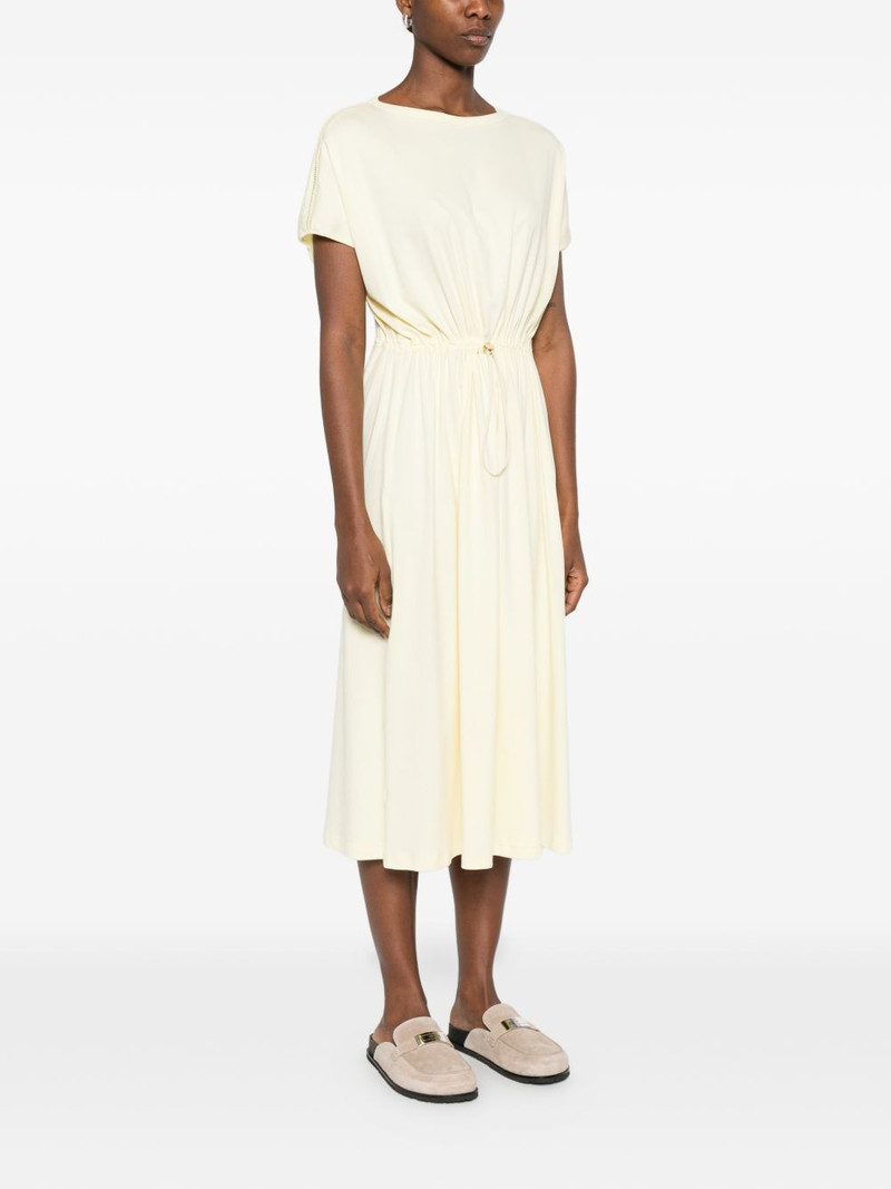 drawstring-waist midi dress 3