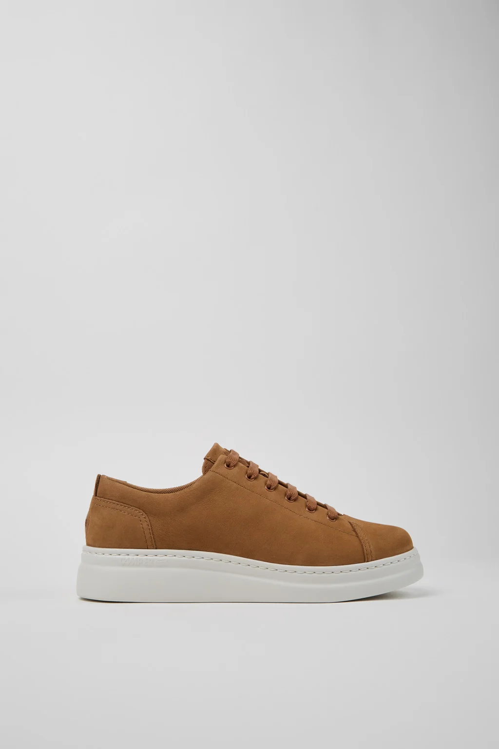 Runner Up Brown Nubuck Sneakers for Women. - 1