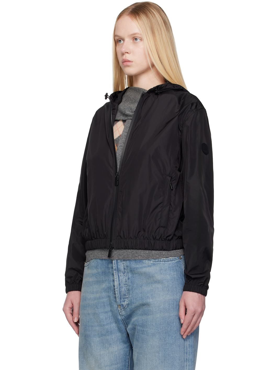 Black Knight Stamp Nylon Jacket - 4