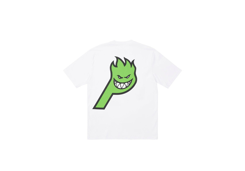 PALACE SPITFIRE P-HEAD T-SHIRT WHITE - 1