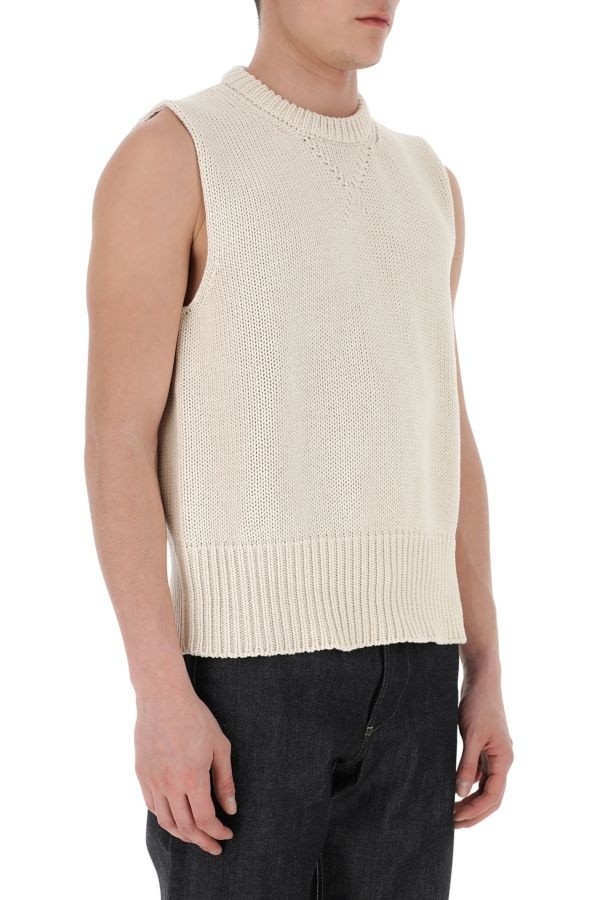 Ivory cotton vest - 4