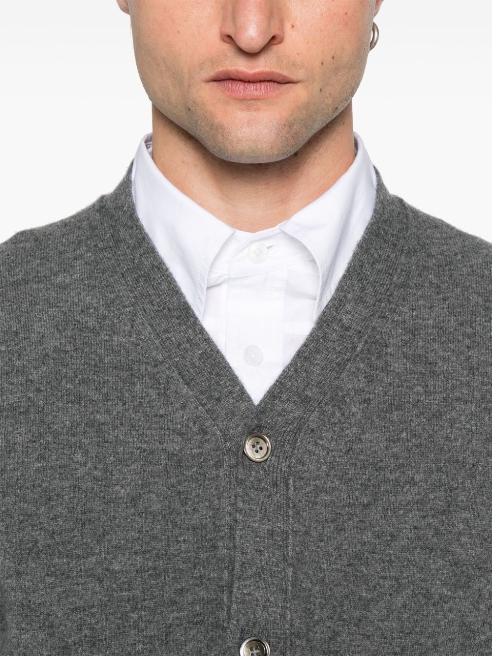V-neck cardigan - 5