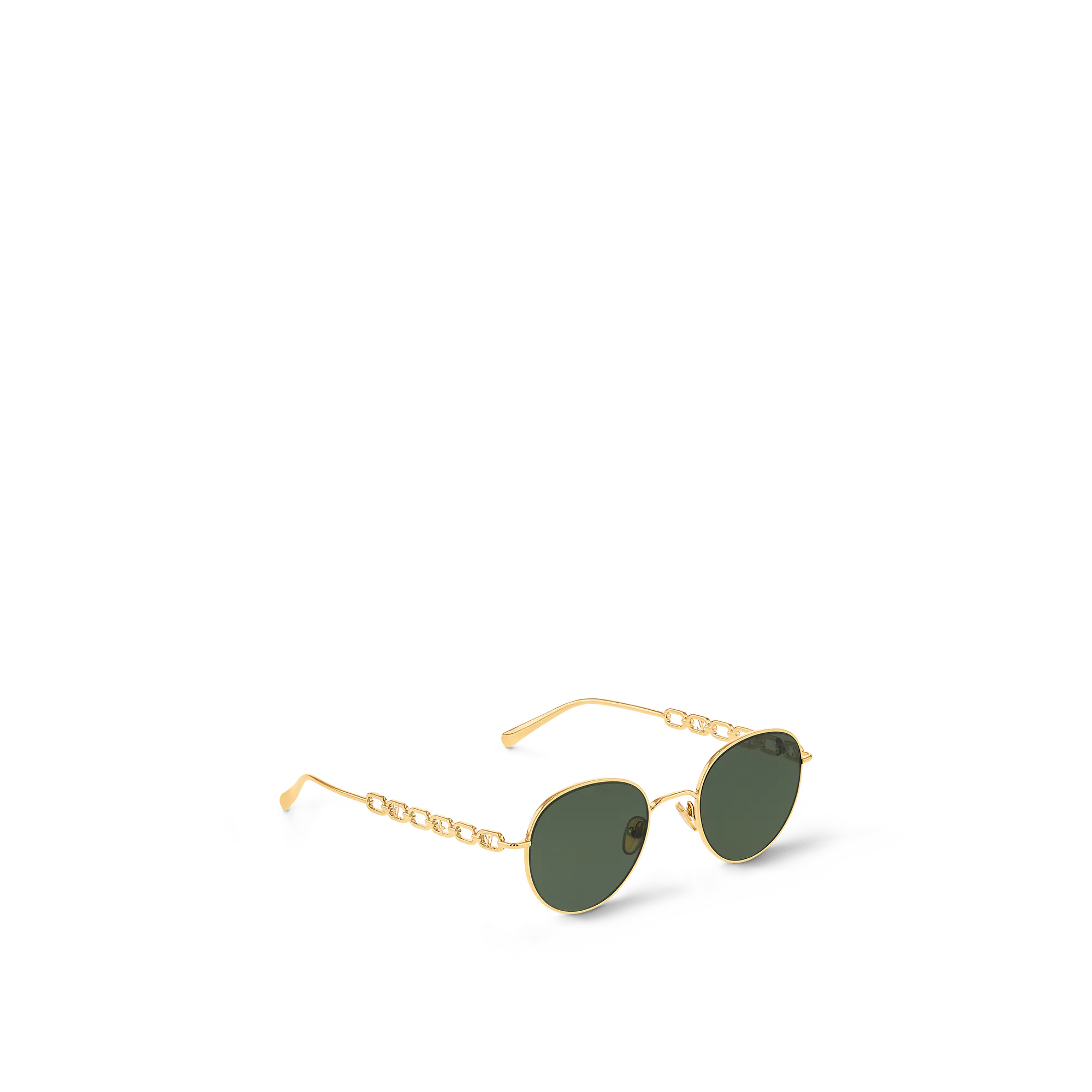 My LV Chain Small Round Sunglasses - 3