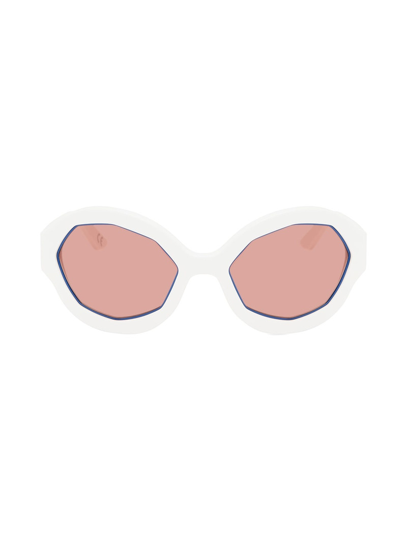 White RETROSUPERFUTURE Edition Cumulus Cloud Sunglasses 1