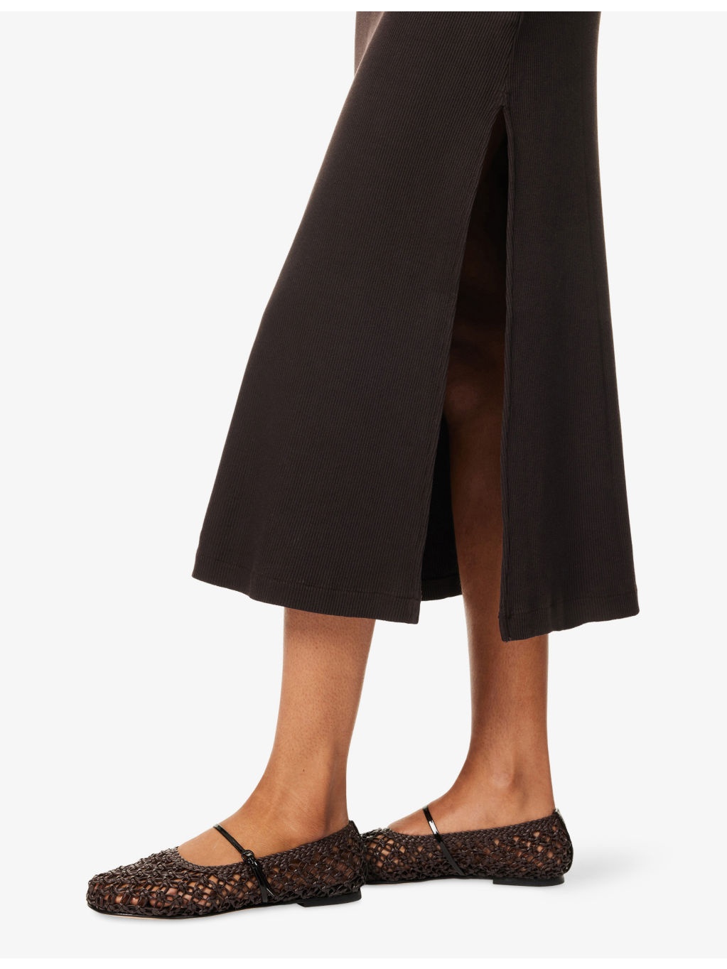 Isabel scoop-neck stretch-jersey midi dress - 5