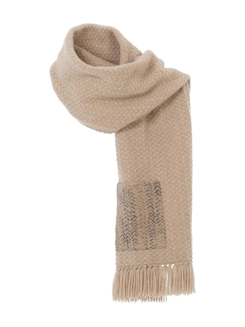 fringed-hem scarf 1