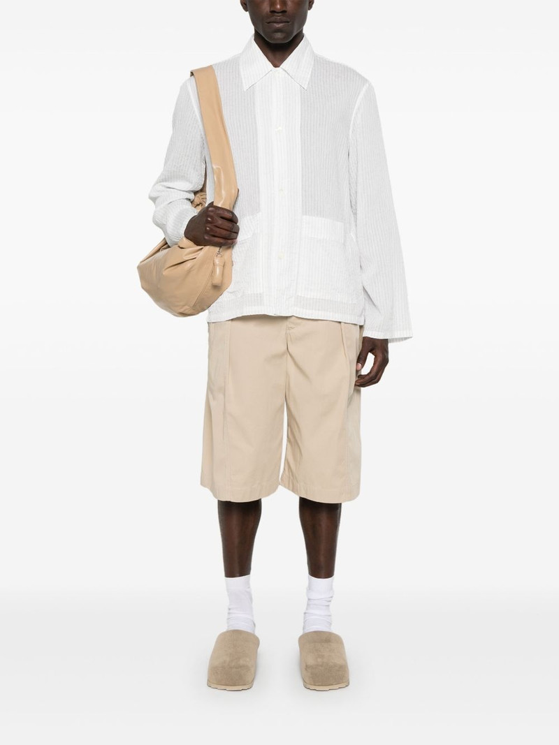 Lemaire pleated bermuda shorts outlook