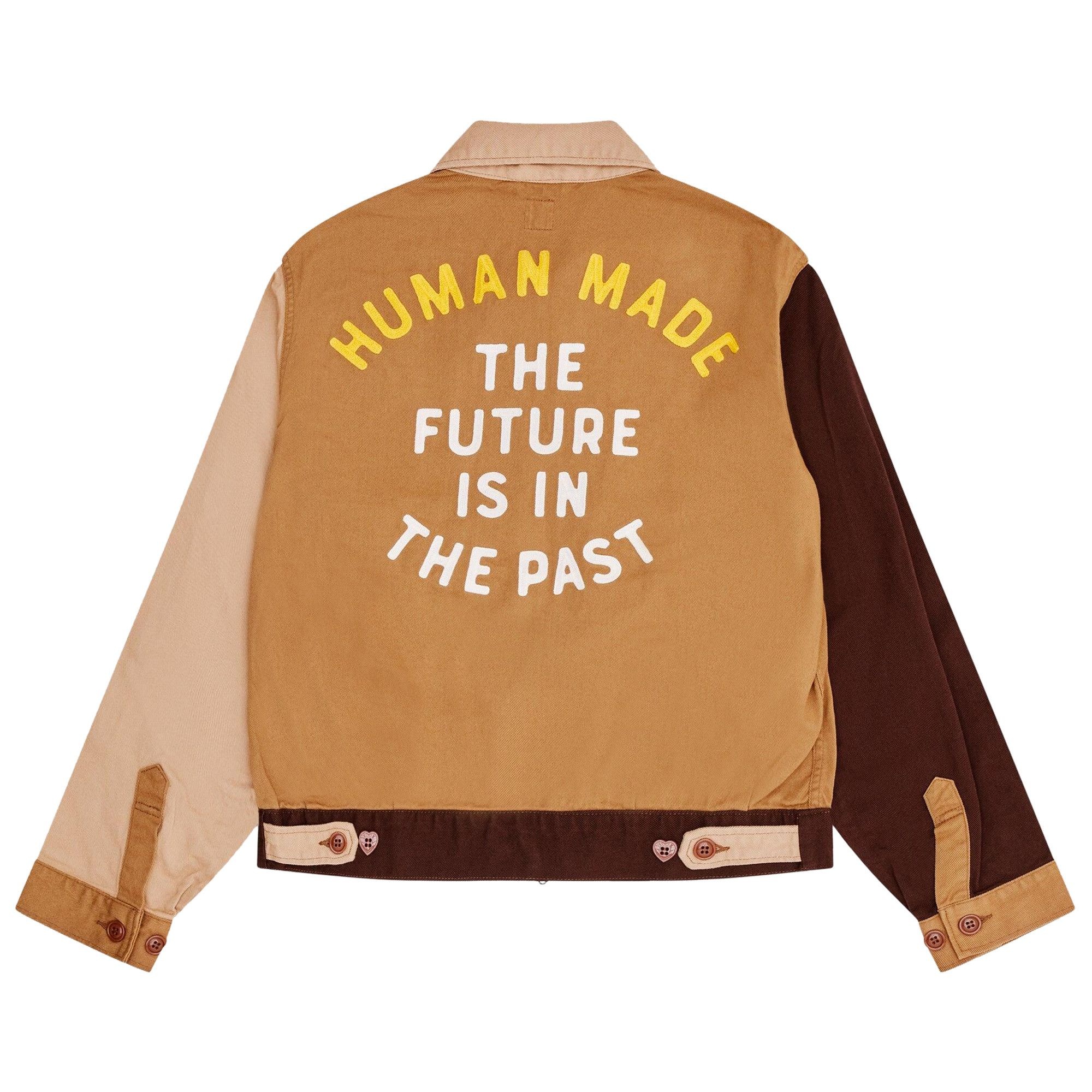 Human Made Zip-Up Work Jacket 'Brown' - 2