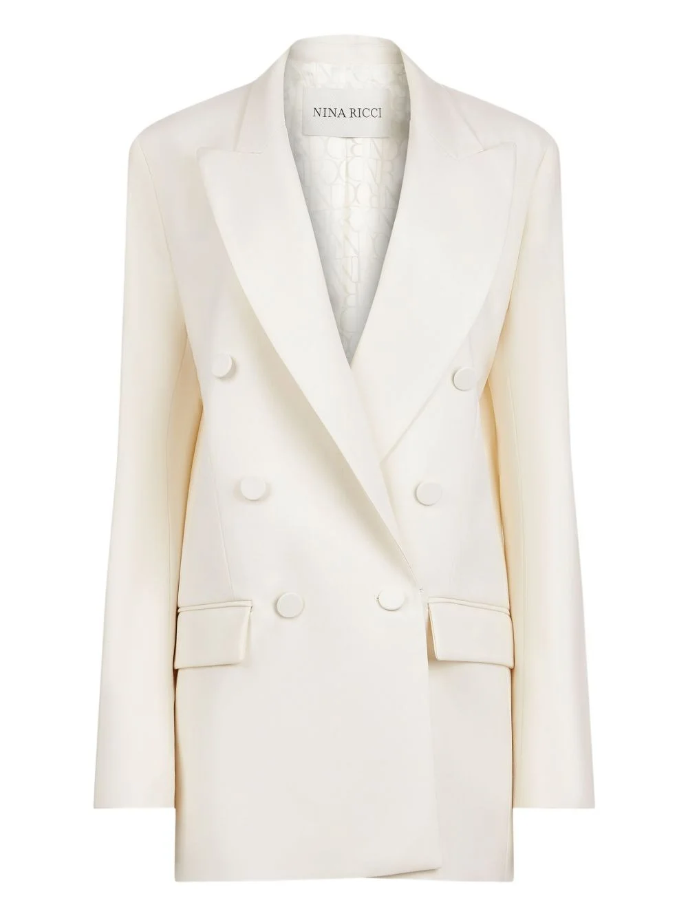 double-breasted blazer - 1