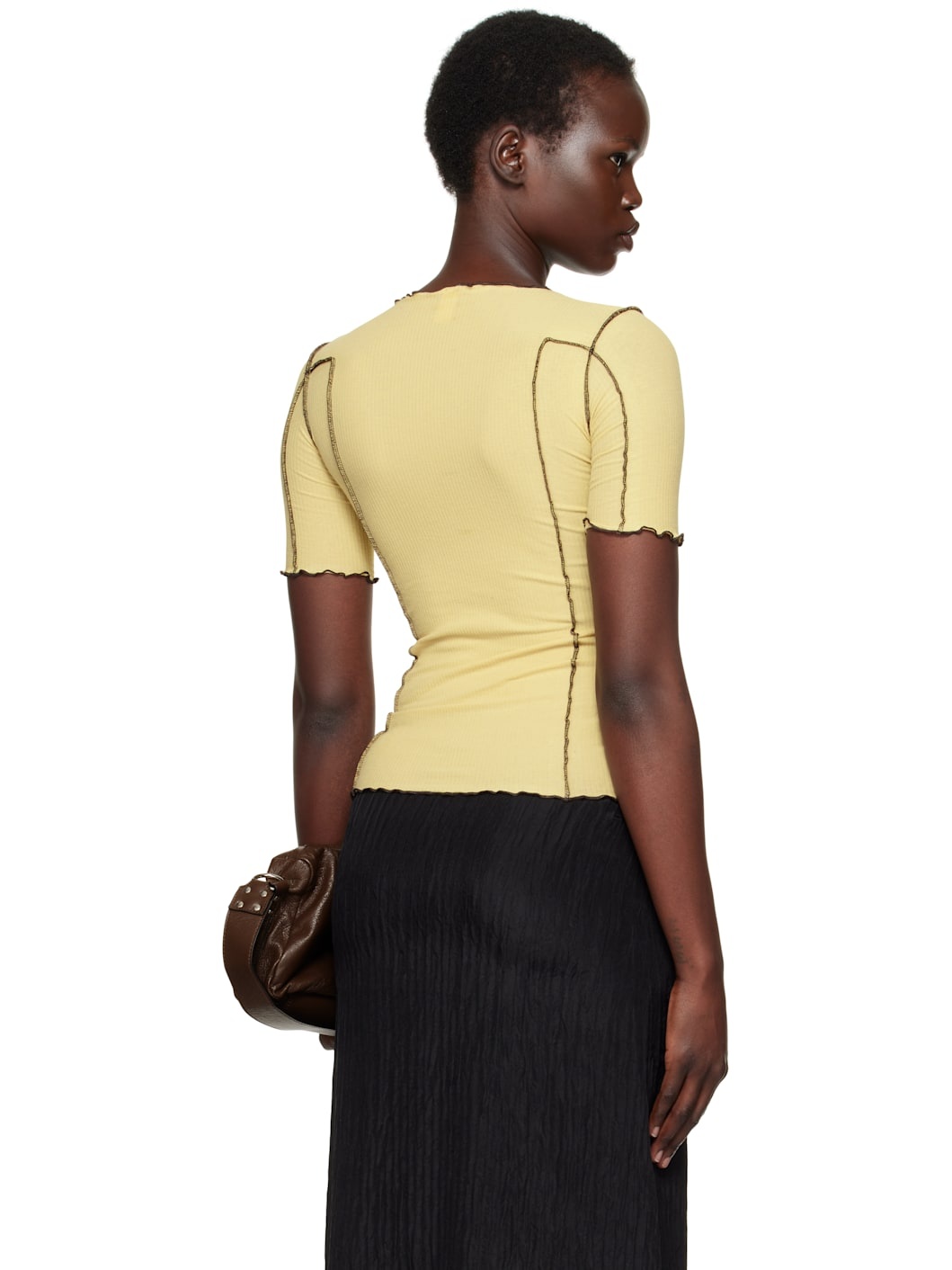 Yellow Omato 3/4 T-shirt - 3