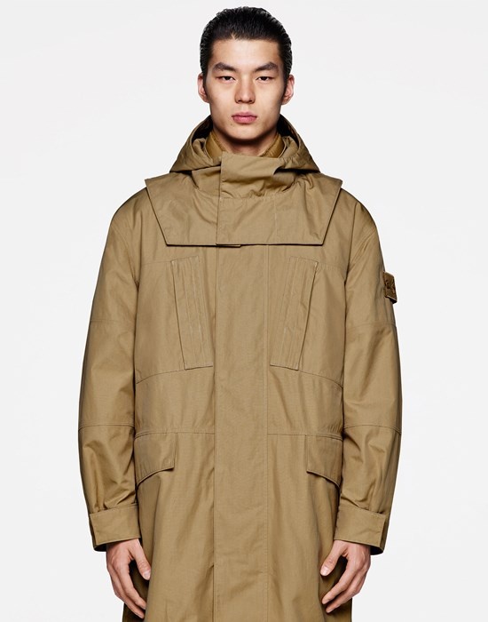709F1 STONE ISLAND GHOST PIECE_O-VENTILE® DARK BEIGE - 8
