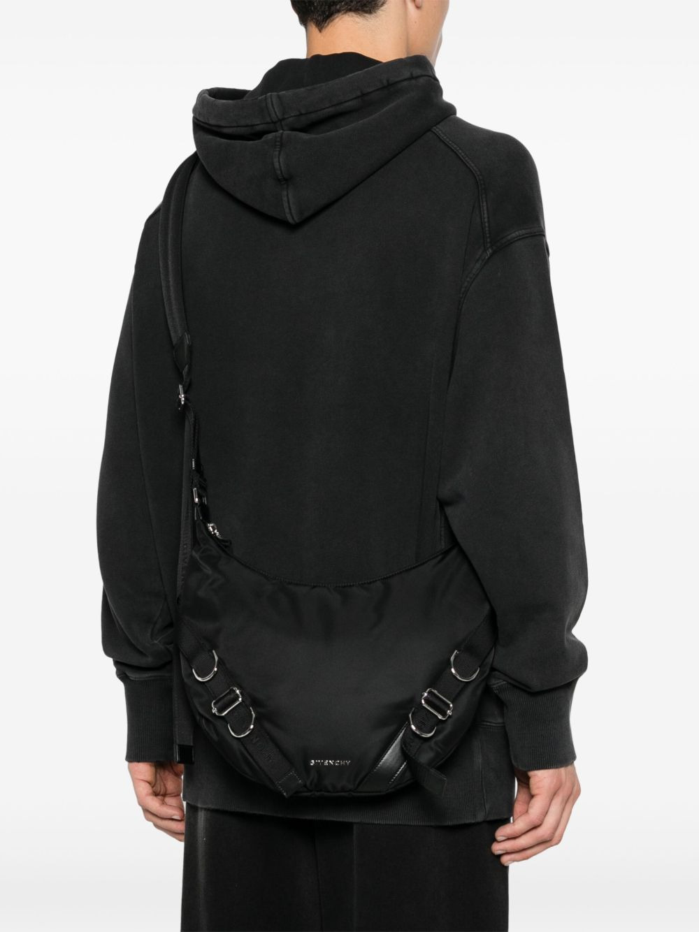 Voyou buckled-straps crossbody bag - 2