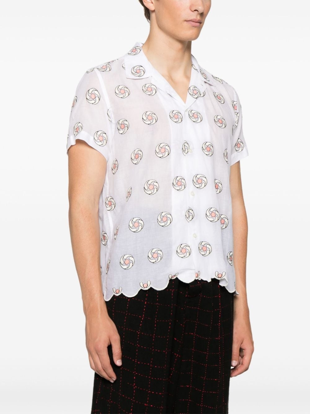 Floral Aperture shirt - 3