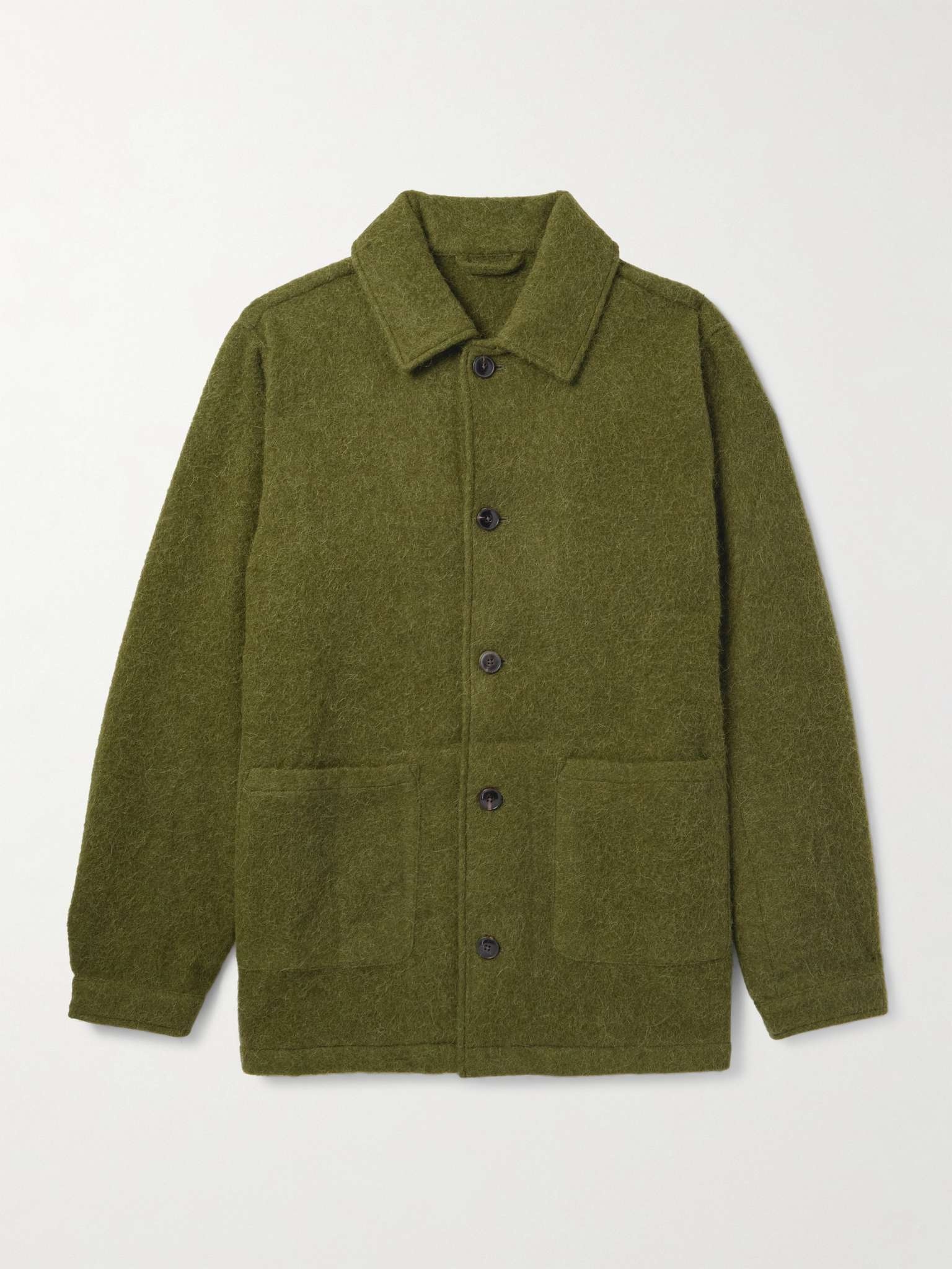 Jorvi Brushed Alpaca and Wool-Blend Jacket - 1