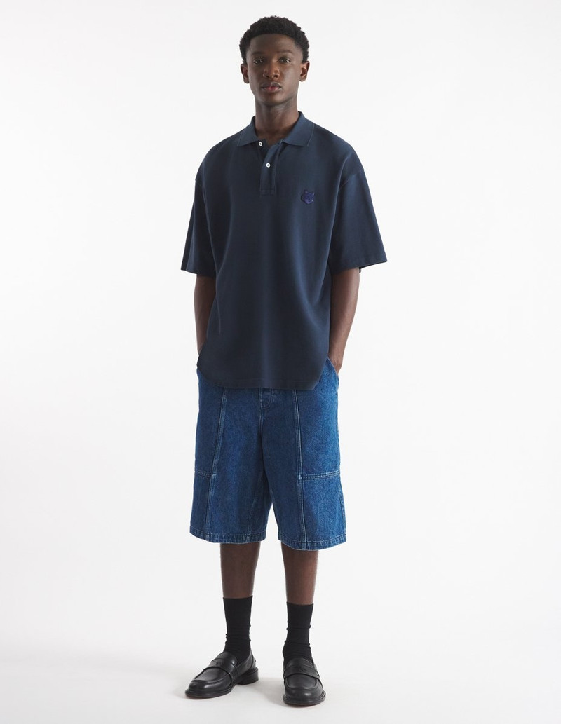 Maison Kitsuné BOLD FOX HEAD PATCH OVERSIZE POLO outlook