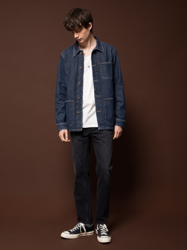 Worker Jacket Darkwash Rebirth - 1