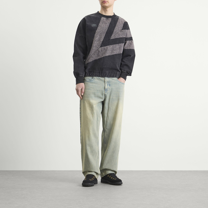 umbro Umbro Washed Diamond Drill Sweat outlook