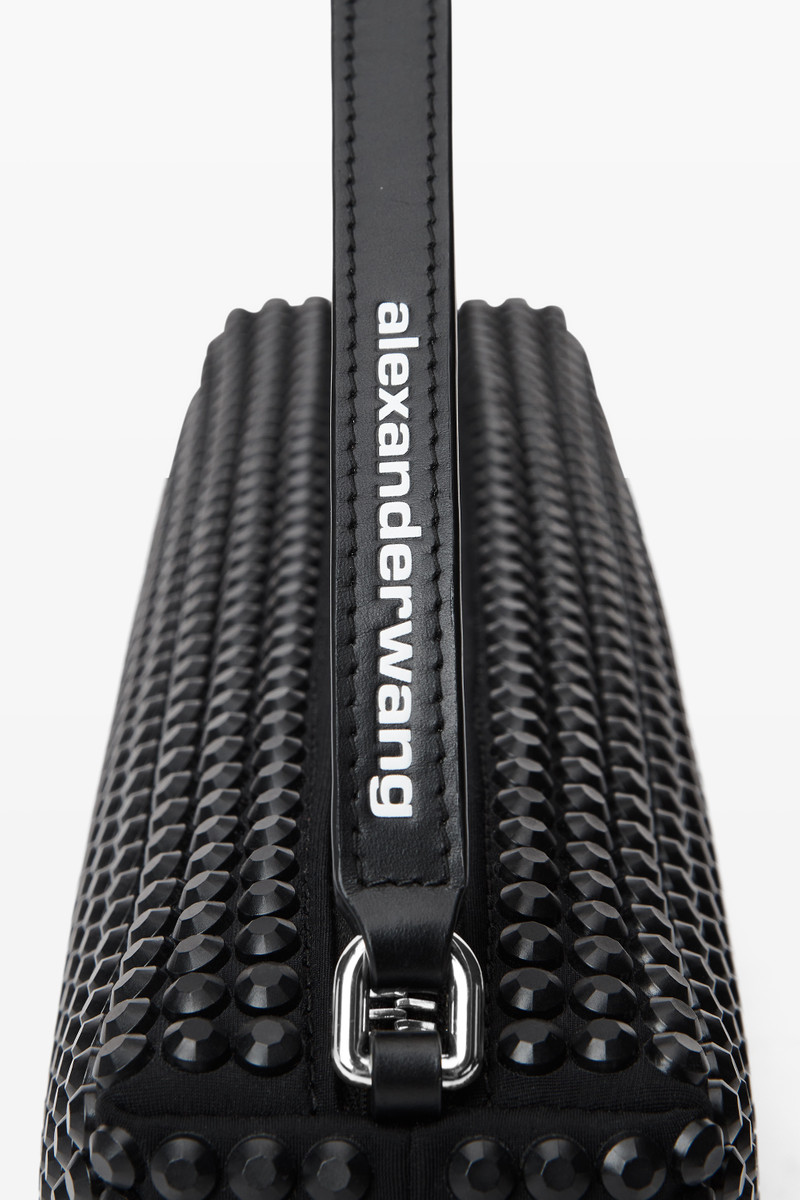 Alexander Wang Heiress Flex Bag in Neoprene with 3D Spikes outlook