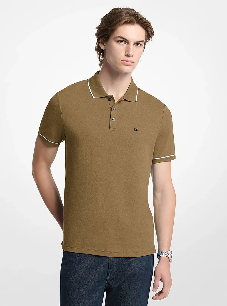 Gramercy Cotton Polo Shirt - 1