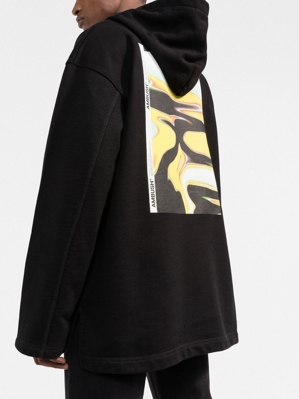 WKSP graphic-print hoodie - 3