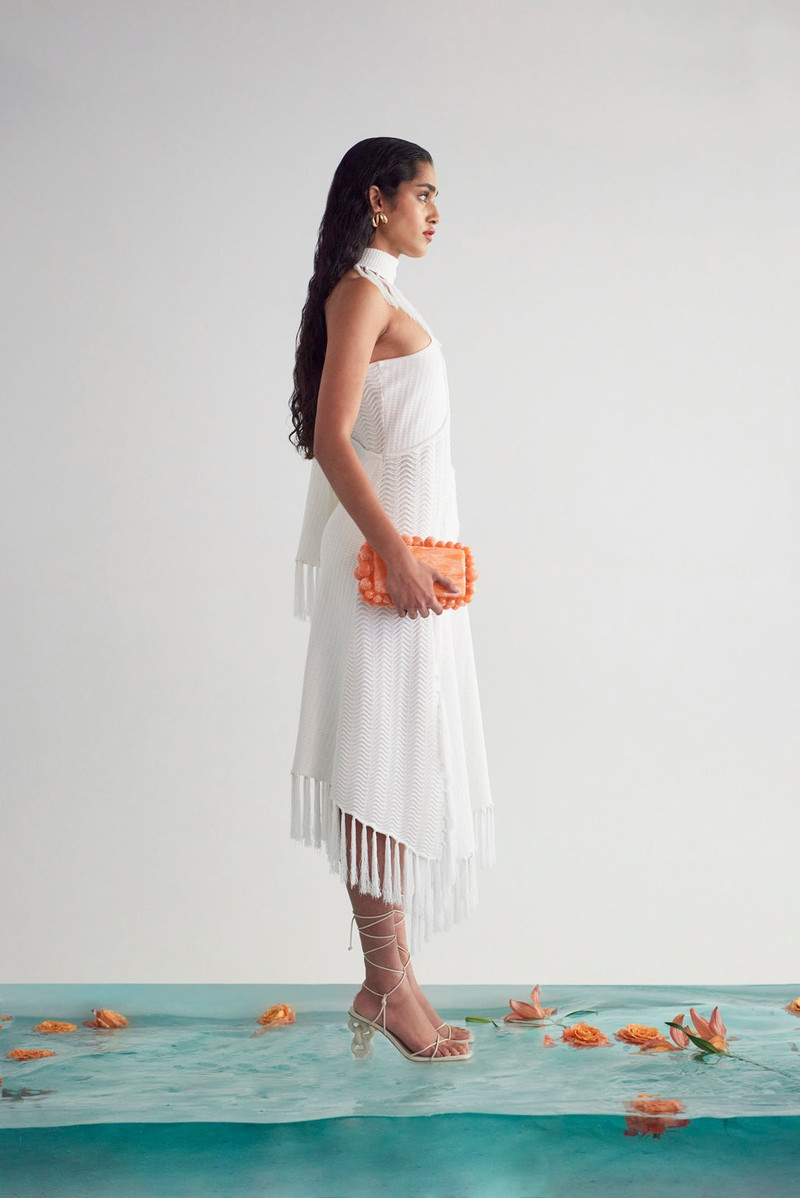 Cult Gaia SAIDA KNIT DRESS - KD2609YV | REVERSIBLE