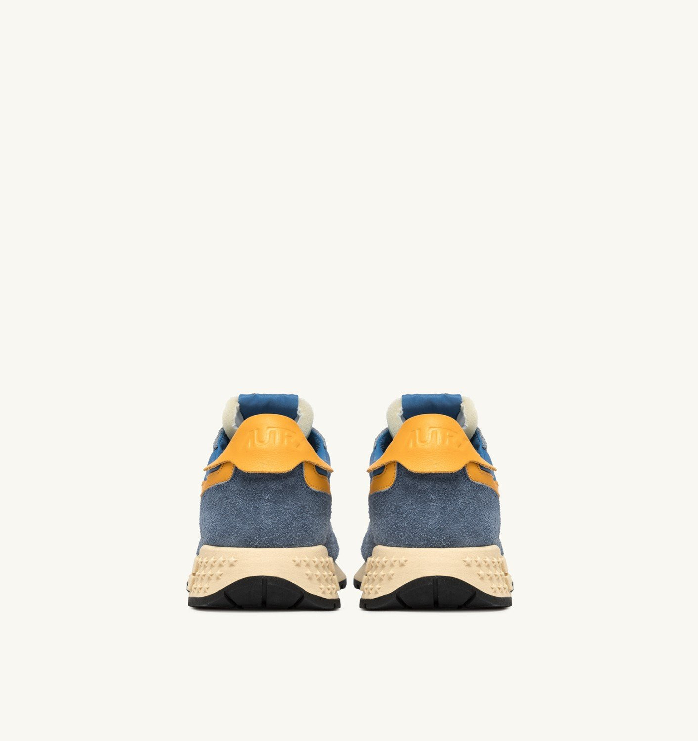 REELWIND LOW SNEAKERS IN CENBLE AND GOLD FUSION SUEDE AND NYLON - 3