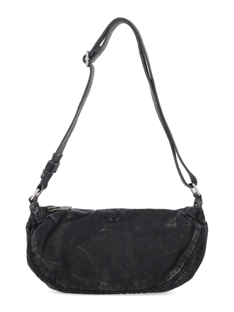 Diesel Rave embossed-logo shoulder bag outlook