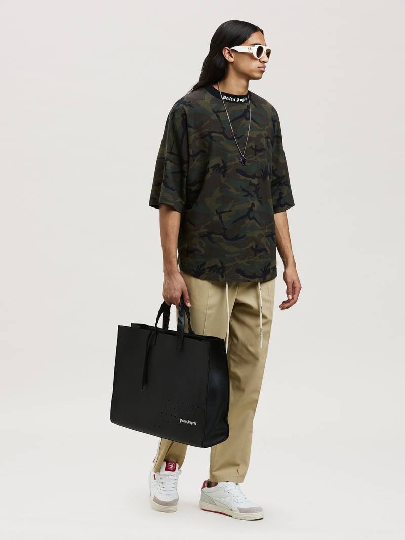 Palm Angels CAMO CLASSIC LOGO OVER TEE outlook