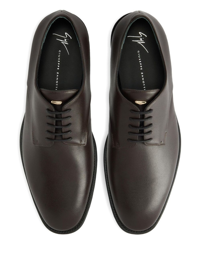 leather lace-up shoes 3