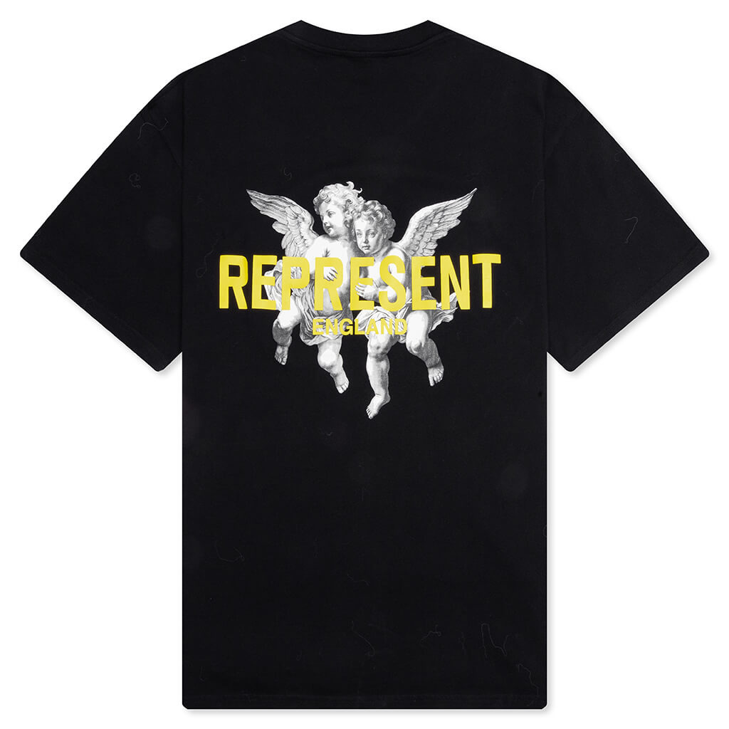 LEGACY CHERUBS T-SHIRT - JET BLACK - 2