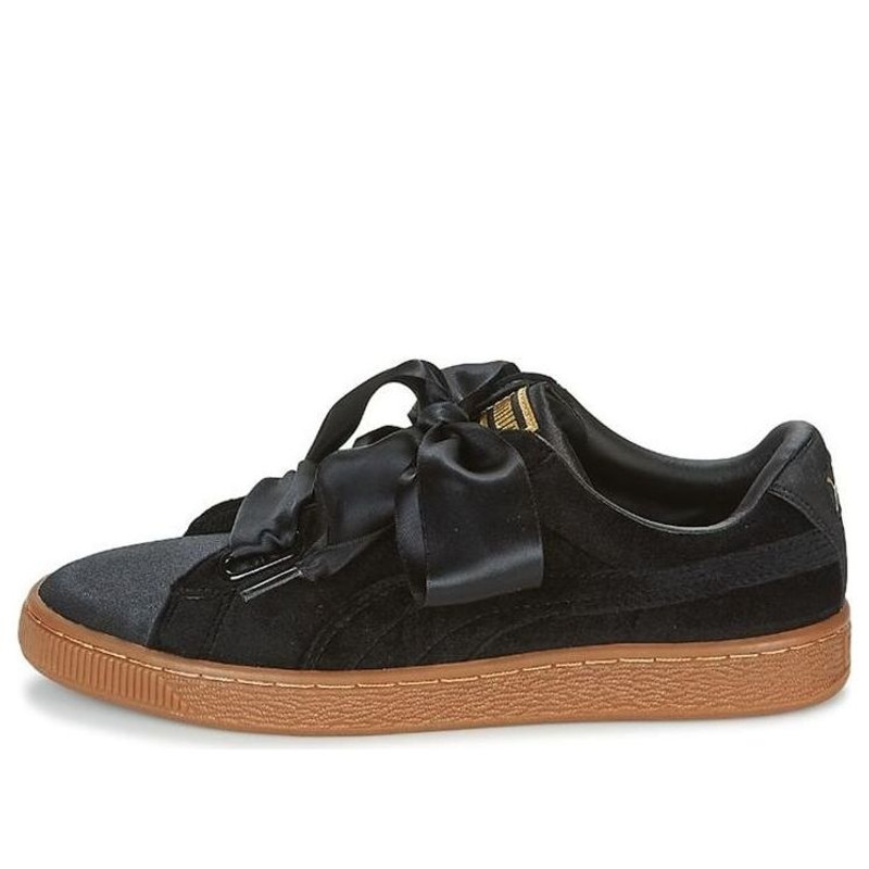 (WMNS) PUMA BASKET HEART VS WNS Black 366731-03 - 1